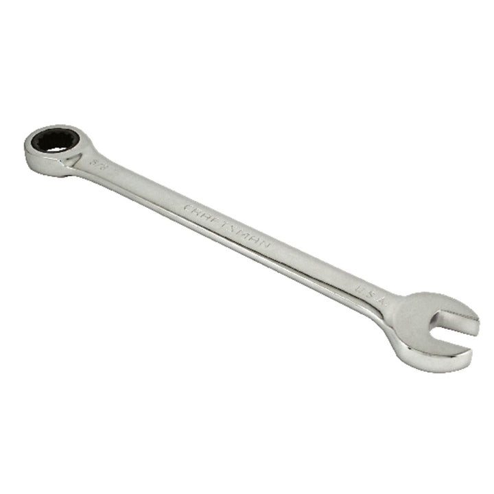 Craftsman 5/8 in. 12 Point SAE Ratcheting Wrench, 8 in. L