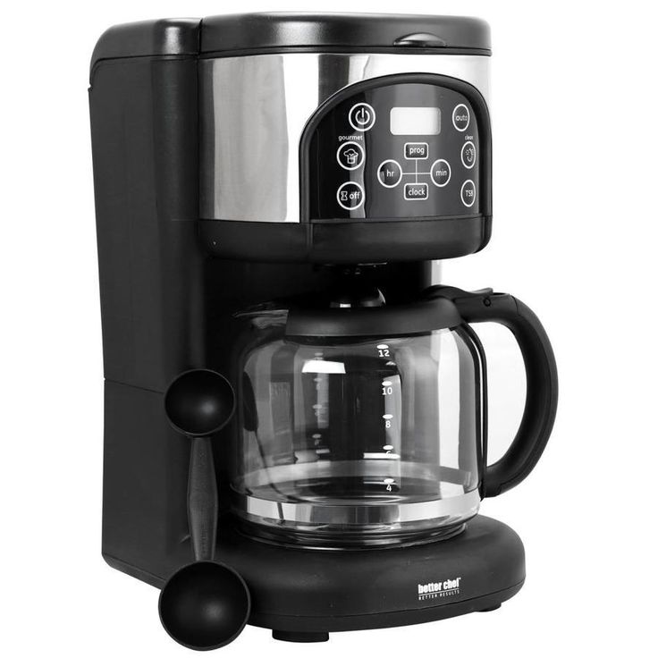 Better Chef 12-Cup Black Commercial/Residential Drip Coffee Maker