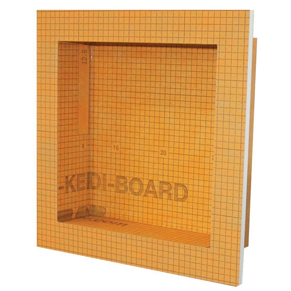 Kerdi-Board-SN 12 in. x 12 in. Shower Niche - Super Arbor