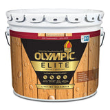 Olympic Elite 3 Gal. Atlas Cedar Semi-Transparent Stain and Sealant in One - Super Arbor