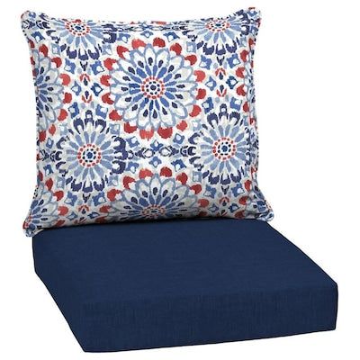 Arden Selections 2-Piece Clark Deep Seat Patio Chair Cushion