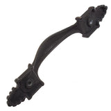 3-1/2 in. Center-to-Center Oil Rubbed Bronze Deco Cabinet Pull (10-Pack) - Super Arbor