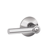 Broadway Satin Nickel Privacy Bed/Bath Door Lever - Super Arbor