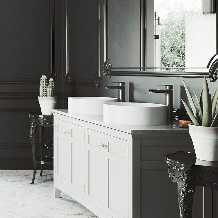 VIGO Anvil Round Vessel Bathroom Sink in White Matte StoneTM