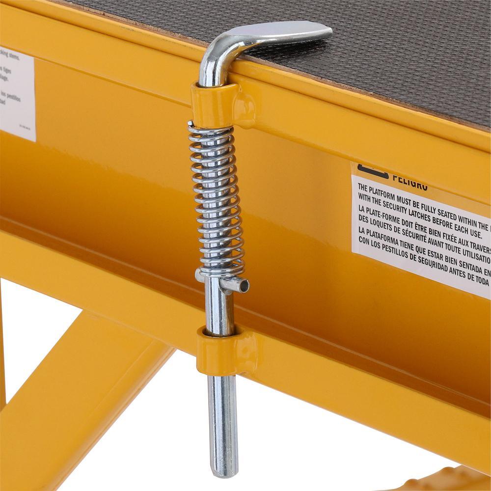 Safeclimb 6 ft. x 6 ft. x 2-1/2 ft. Baker Style Scaffold 1100 lbs. Capacity - Super Arbor