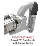 4 in. Stroke Hex Shank 4-Bolt Chipping Hammer - Super Arbor