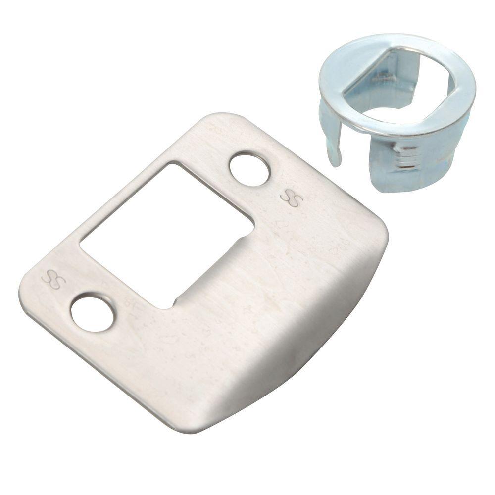 Orbit Series Satin Chrome Passage Hall/Closet Door Knob - Super Arbor