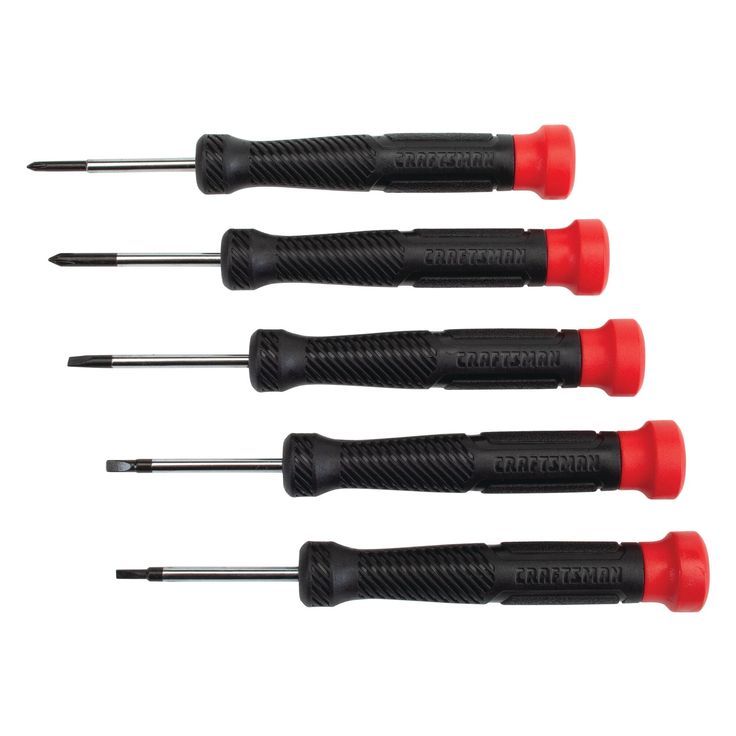 CRAFTSMAN 5-Piece Bi-Material Handle Screwdriver Set