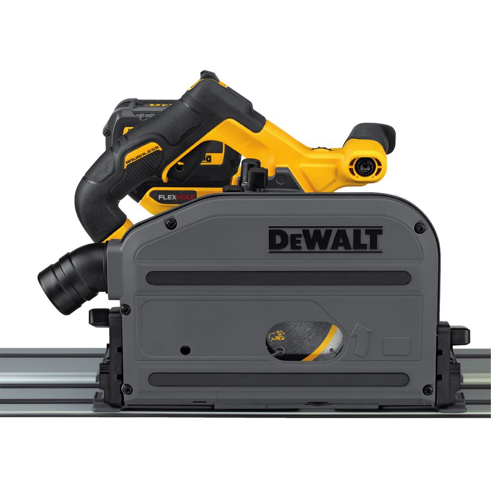 60-Volt MAX Lithium Ion Cordless Brushless 6-1/2 in. Track Saw Kit w/ Bonus FLEXVOLT 20/60-Volt MAX Lithium Ion Battery