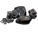 Evening Blossom 16-Piece Casual Black Stoneware Dinnerware Set (Service for 4)