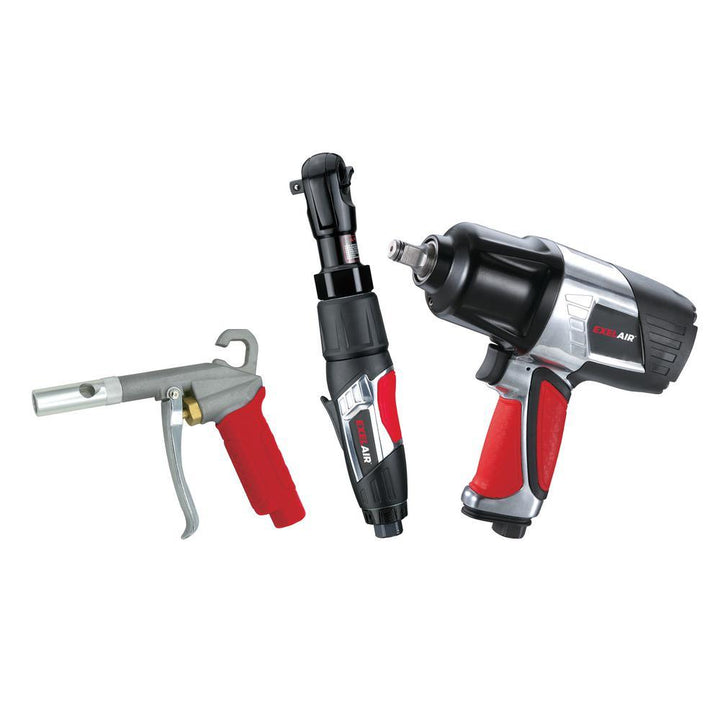 3-Piece Professional Air Tool Kit - Super Arbor