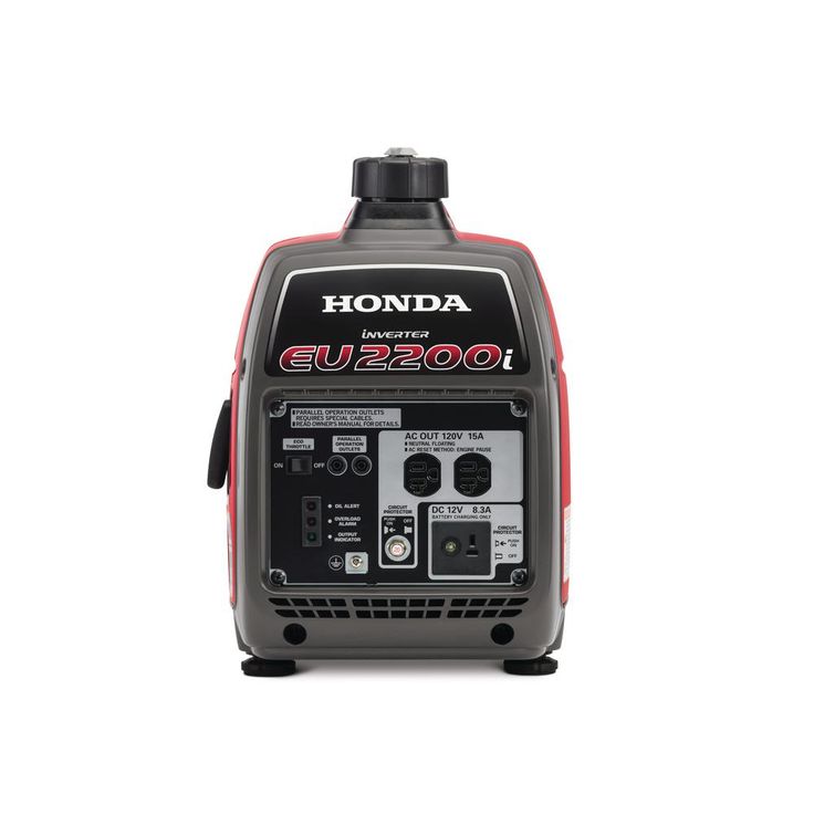 Honda 2,200-Watt Super Quiet Gasoline Powered Portable Inverter Generator with Eco-Throttle and Oil Alert