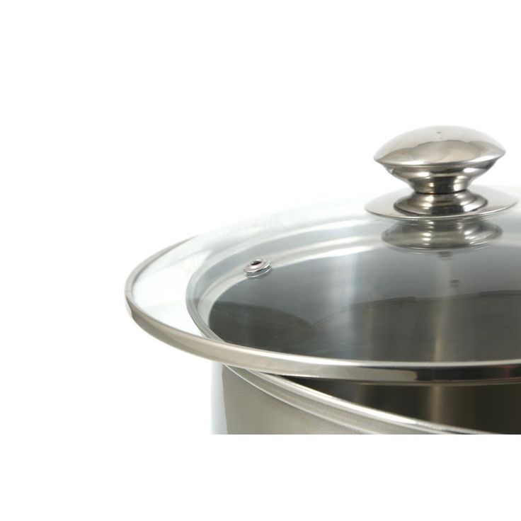 20 qt. Stainless Steel Stock Pot with Glass Lid