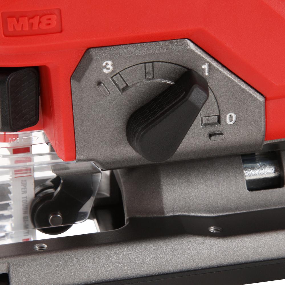 M18 FUEL 18-Volt Lithium-Ion Brushless Cordless Jig Saw Kit With (1) 5.0Ah Battery, Charger and Case - Super Arbor