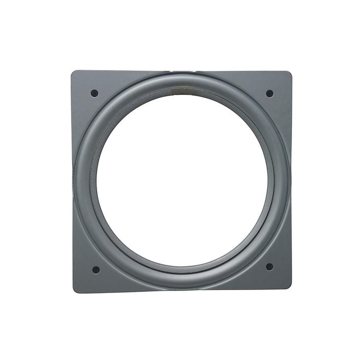 Everbilt 6 in. Silver Square Lazy Susan Turntable with 400 lbs. Load Rating (6-Pack)