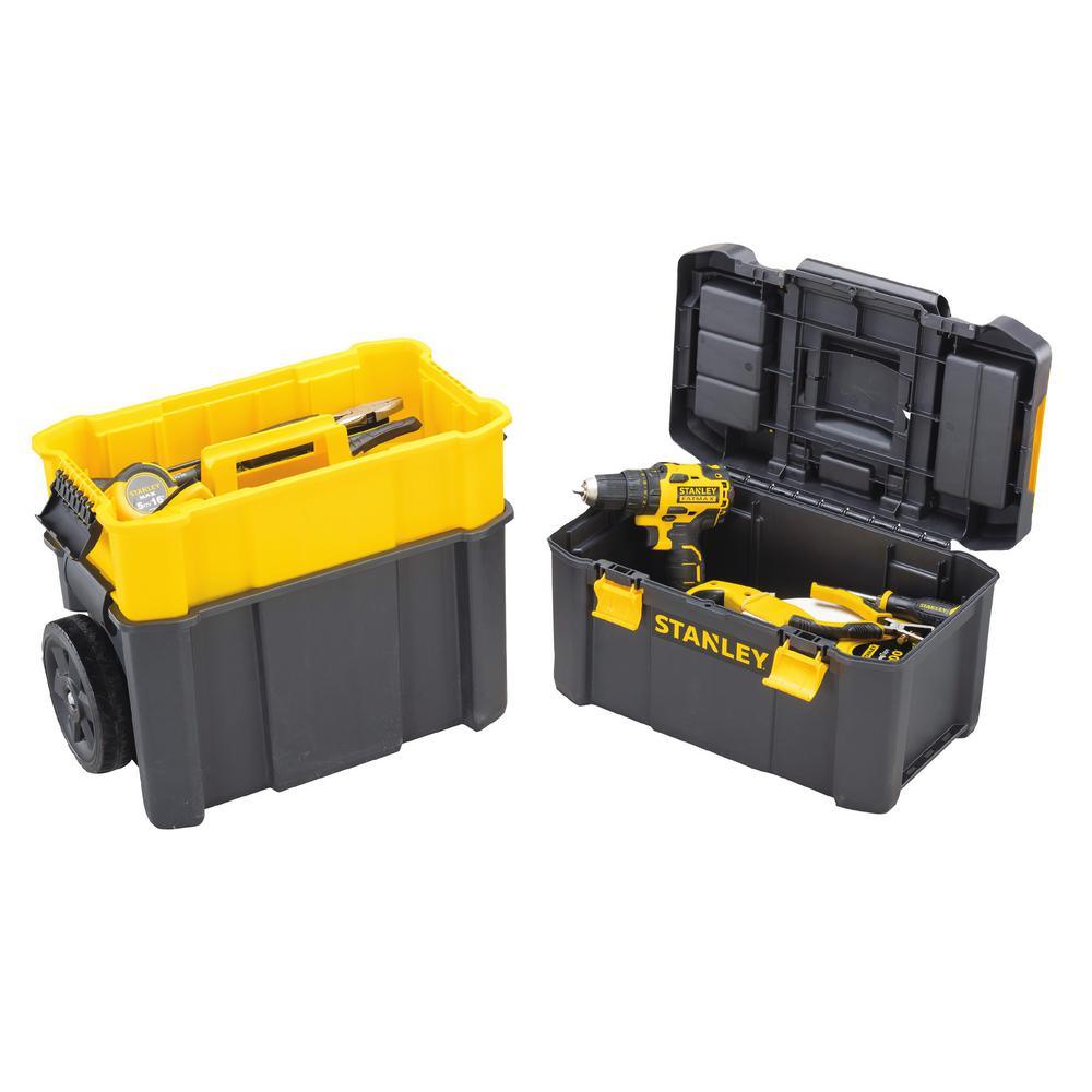 Essential 19 in. 3-in-1 Detachable Mobile Work Box - Super Arbor