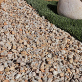 Butler Arts 23.76 cu. ft. 3/4 in. Golden Honey Quartz Decorative Landscaping Gravel (2200 lb. Super Sack)