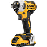20-Volt MAX XR Li-Ion Cordless Brushless 3-Speed 1/4 in. Impact Driver (Tool-Only) with 20-Volt Li-Ion Battery 5.0Ah - Super Arbor