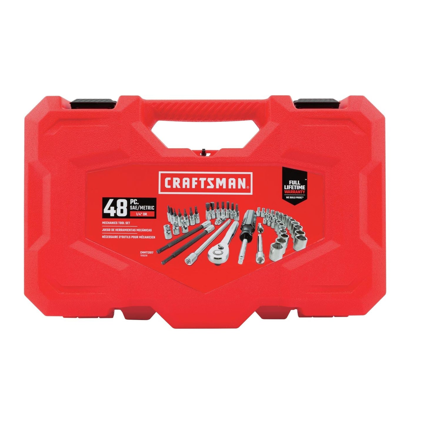 Craftsman 48 pc 1/4 in. Drive Metric and SAE Tool Set