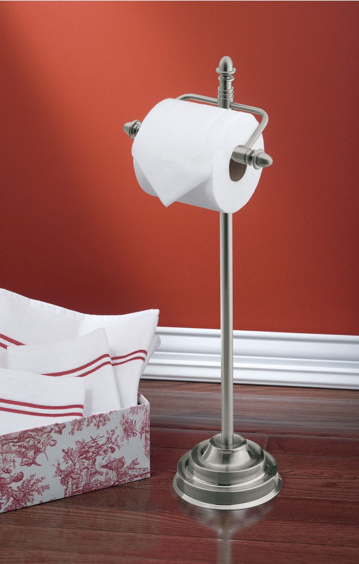 Moen Stockton(Csi) Brushed Nickel Freestanding Pivot Toilet Paper Holder