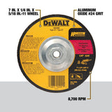 DEWALT Aluminum Oxide 7-in Grinding Wheel