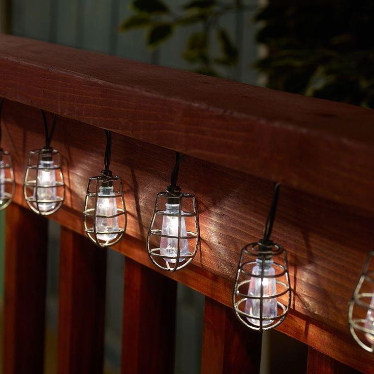 Cornelius Lantern Solar Integrated LED String Light Set with Stake (20-Piece)