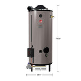 Commercial Universal Heavy Duty 85 Gal. 399.9K BTU Natural Gas Tank Water Heater - Super Arbor