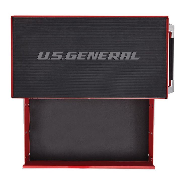 44 in. x 22 In. Double Bank Red Roller Cabinet