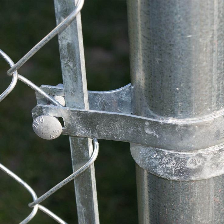 Everbilt Chain Link Fence 70 in. Galvanized Steel Tension Bar