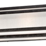 Camden Square 3-Light Aged Charcoal Bath and Vanity Light