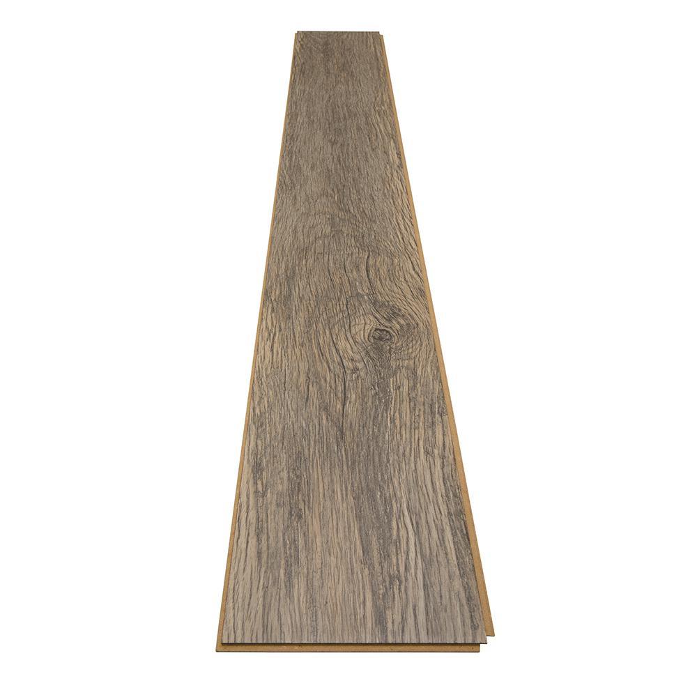 Outlast+ Waterproof Stone Mill Oak 10 mm T x 6.14 in. W x 47.24 in. L Laminate Flooring (967.2 sq. ft. / pallet)