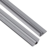 Jetcoat 32 in. x 60 in. x 78 in. Shower Kit in Driftwood with Right Drain Base in White (5-Piece) - Super Arbor