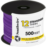 500 ft. 12 White Stranded CU THHN Wire - Super Arbor