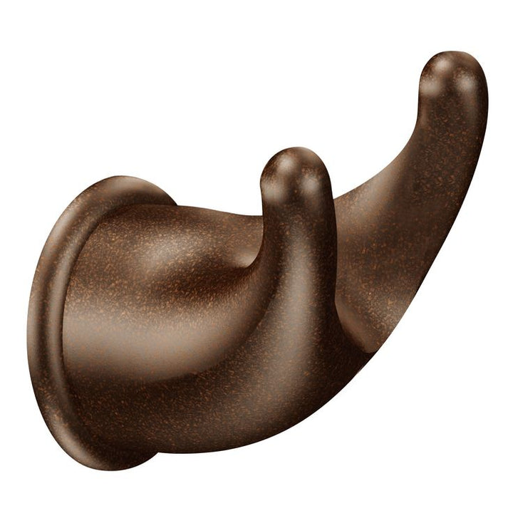 Moen Mason Double Hook Satin Nickel Towel Hook