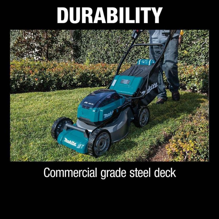 Makita 18 in. 18-Volt X2 (36V) LXT Lithium-Ion Cordless Walk Behind Self Propelled Lawn Mower, Tool Only