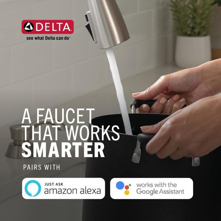 Delta Dunsley VoiceIQ Spotshield Stainless 1-Handle Deck-Mount Pull-Down Touchless Kitchen Faucet