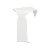 Fine/Line 30 Decor Series 90 Degrees Inside Corner for Baseboard Heaters in Brite White - Super Arbor
