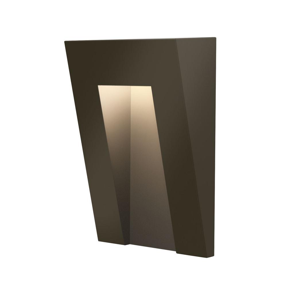 Taper Low-Voltage Bronze Integrated LED Deck Sconce - Super Arbor
