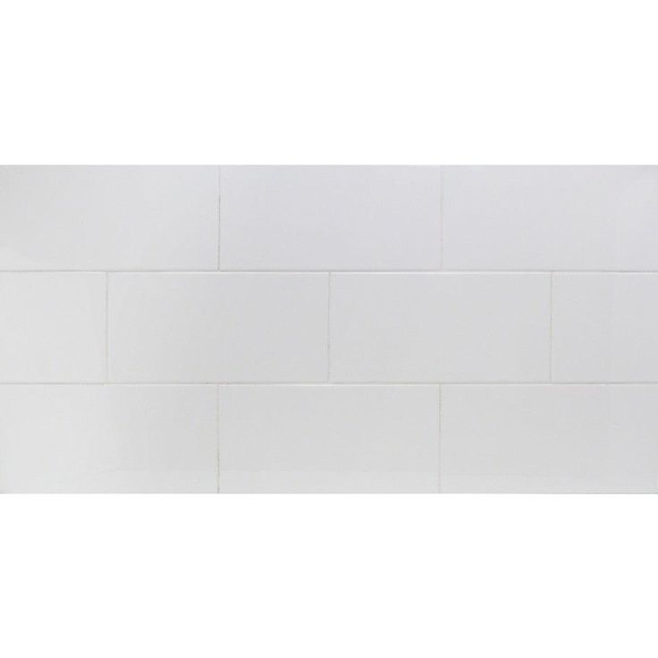 Bond Tile Core White 8 in. x 16 in. Polished Ceramic Wall Tile (25 Pieces 21.52 Sq. Ft. / Box)