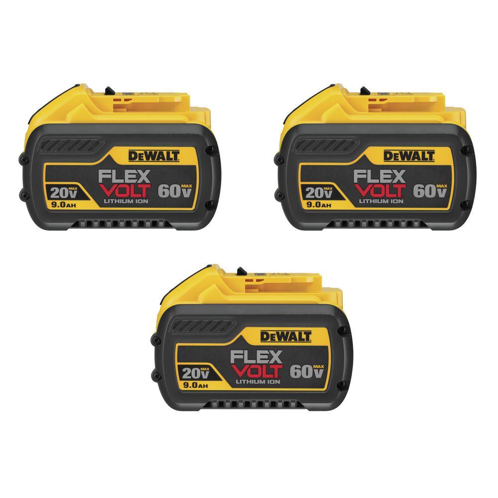 FLEXVOLT 20-Volt/60-Volt MAX Lithium-Ion 6.0Ah Battery Pack (6-Pack) - Super Arbor