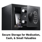 0.14 cu. ft. Security Safe with Digital Keypad