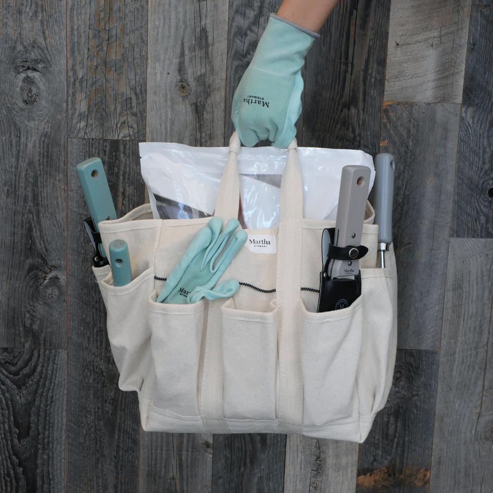 8 in. Heavy-Duty Canvas Garden Bag - Super Arbor