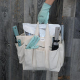 8 in. Heavy-Duty Canvas Garden Bag - Super Arbor