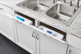 Rev-A-Shelf 11-in W x 3-in H 1-Tier Door/Wall Mount Plastic Tip-Out Tray