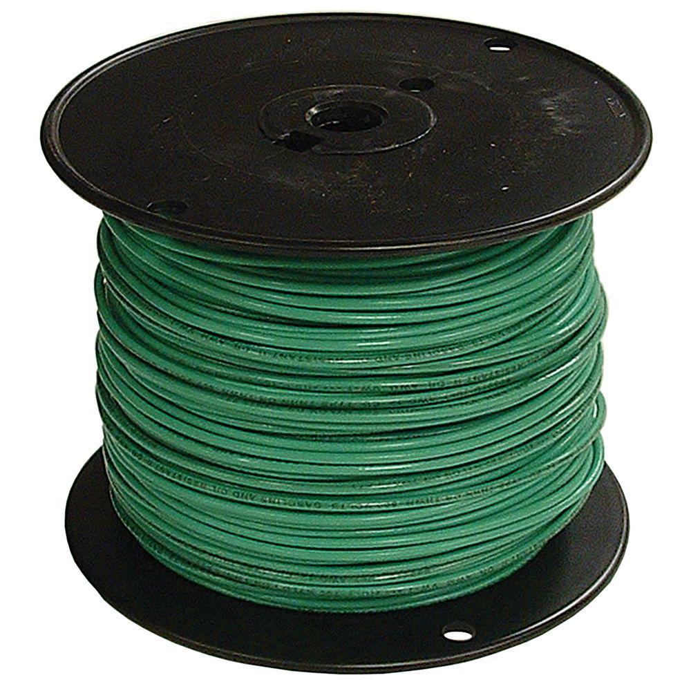 500 ft. 6 Black Stranded CU SIMpull THHN Wire - Super Arbor