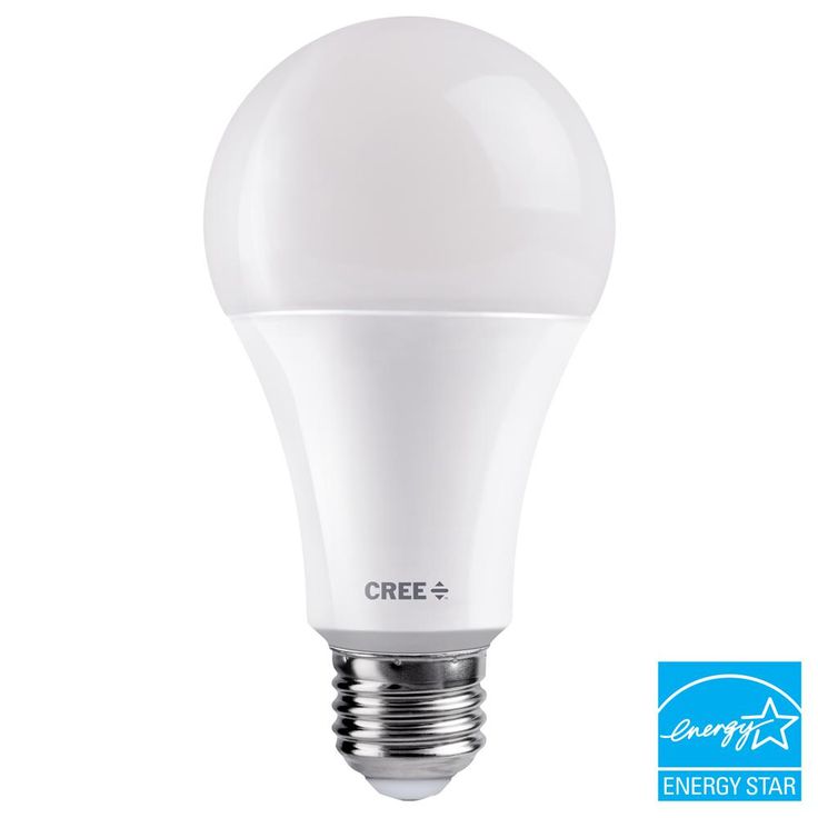 Cree 100W Equivalent Bright White (3000K) A21 Dimmable Exceptional Light Quality LED Light Bulb