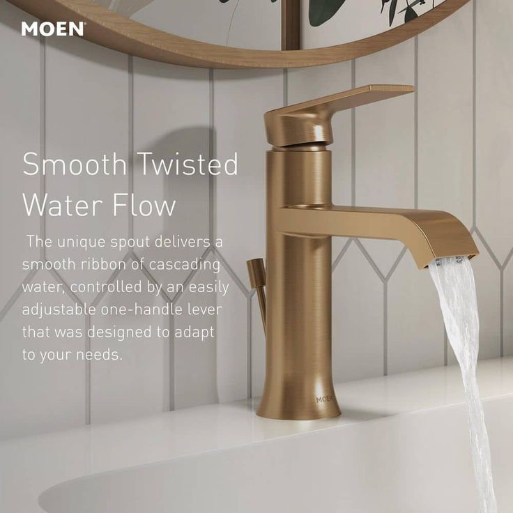 Genta Single Hole Single-Handle Bathroom Faucet in Chrome (2-Pack)
