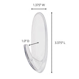 3-Piece Large Clear Outdoor Window Hook - Super Arbor