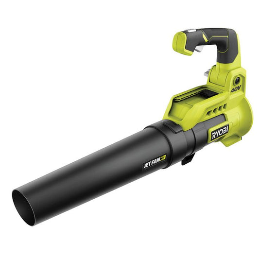 RYOBI 110 MPH 525 CFM 40-Volt Lithium-Ion Cordless Variable-Speed Battery Jet Fan Leaf Blower (Tool-Only)