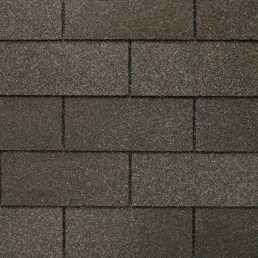 Royal Sovereign Weathered Gray Algae Resistant 3-Tab Roofing Shingles (33.33 sq. ft. per. Bundle) (26-pieces)